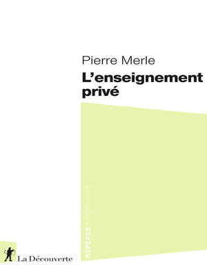 cover image of L'enseignement privé